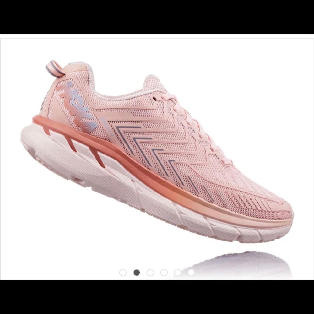 Outdoor Voices Hoka Clifton Pink